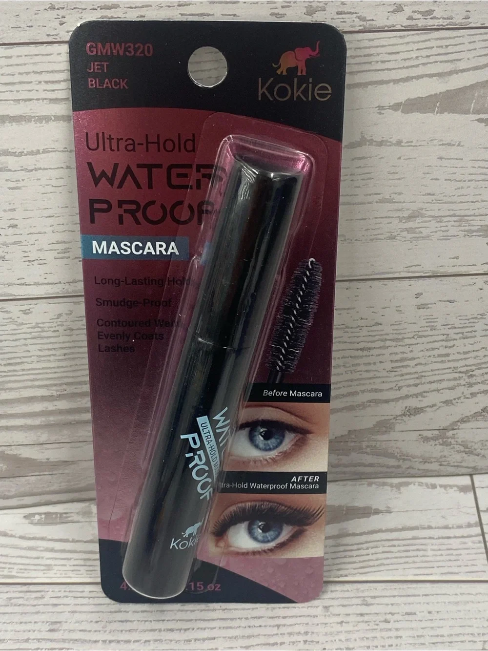 Ultra Hold Waterproof Mascara Jet Black 1 piece